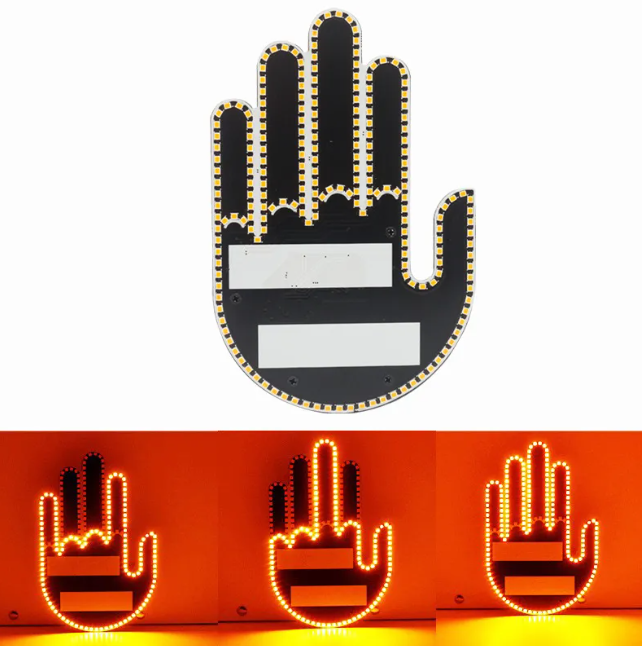 Hand Warning Signal Light