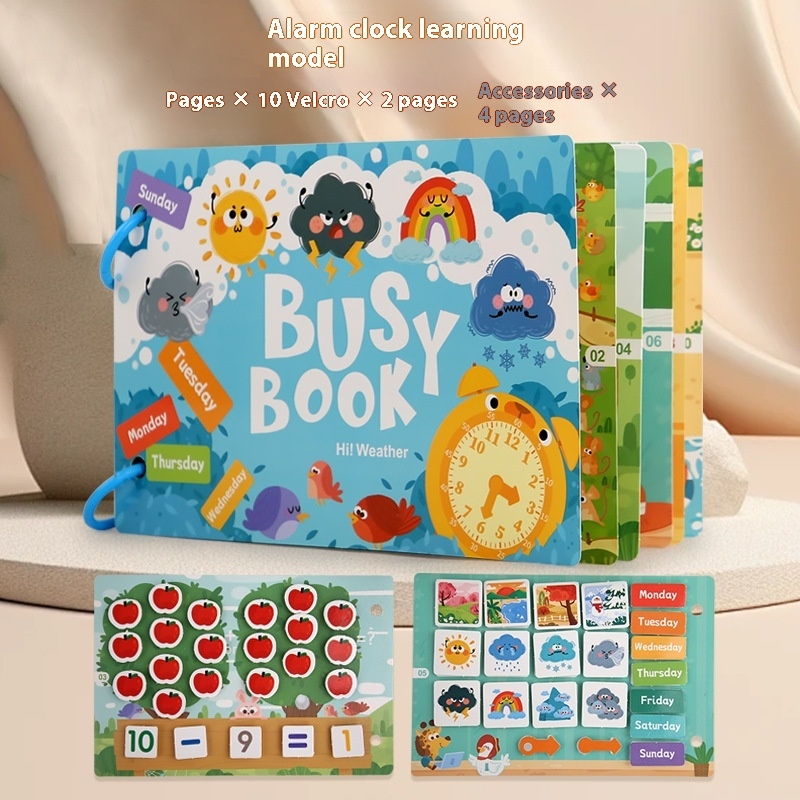 Children's Activity Busy Book