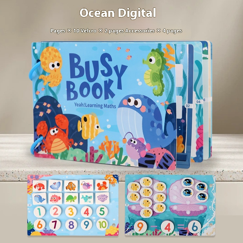 Children's Activity Busy Book