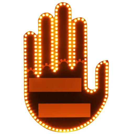 Hand Warning Signal Light
