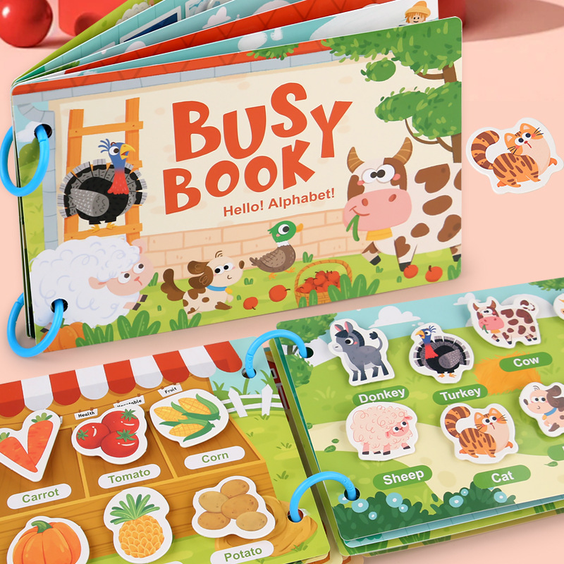 Children's Activity Busy Book