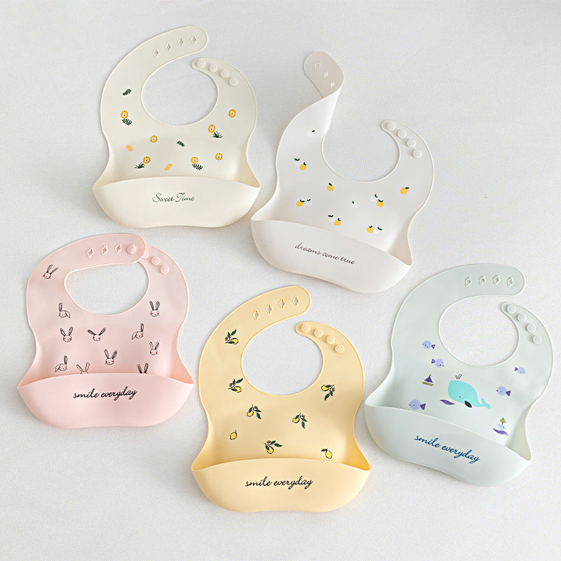 Waterproof Baby Silicone Bib