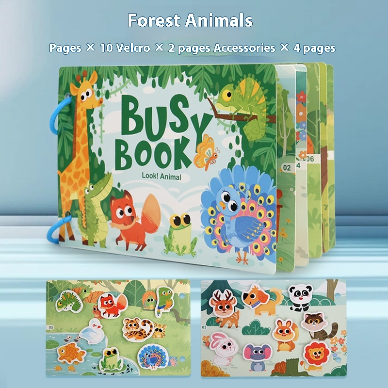 Children's Activity Busy Book