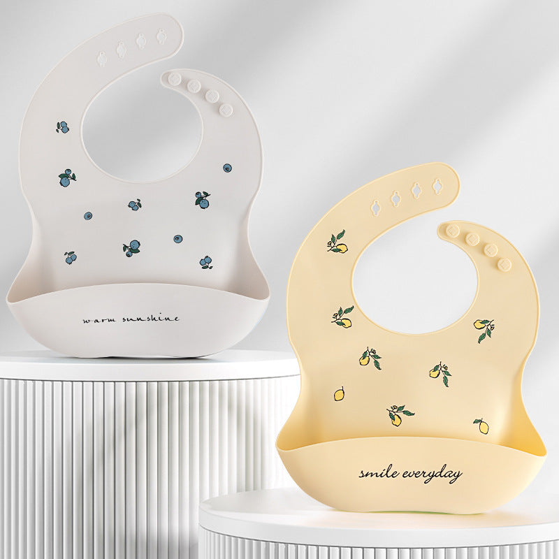 Waterproof Baby Silicone Bib