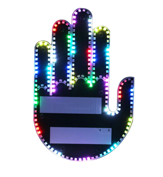 Hand Warning Signal Light