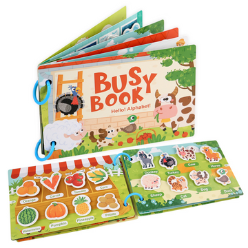 Children's Activity Busy Book