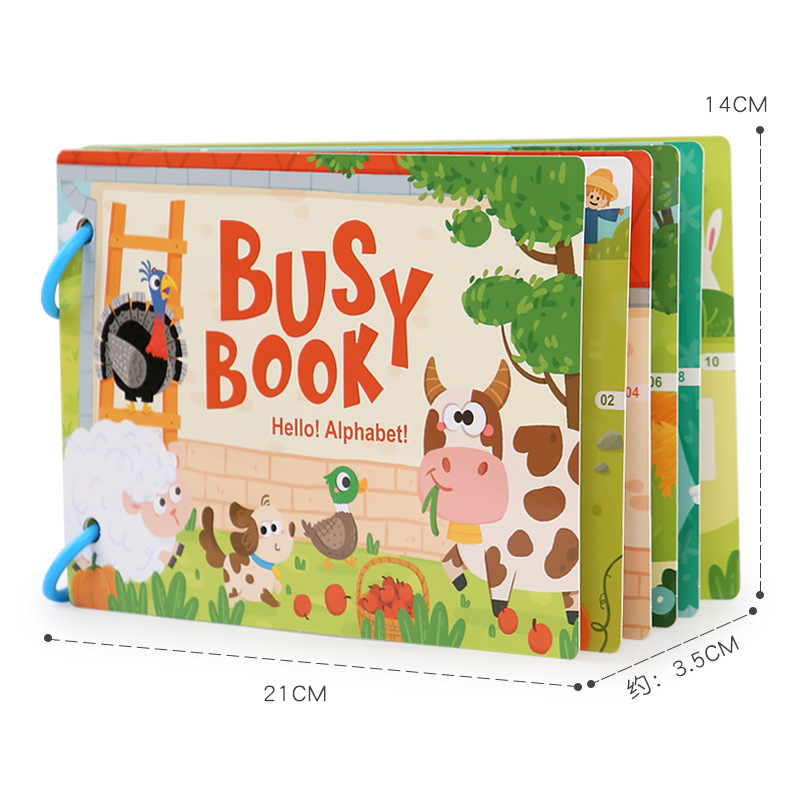 Children's Activity Busy Book