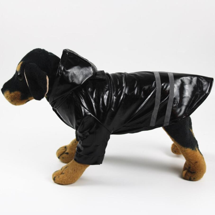 S-XL Pets Dog Clothes Hooded Raincoats
