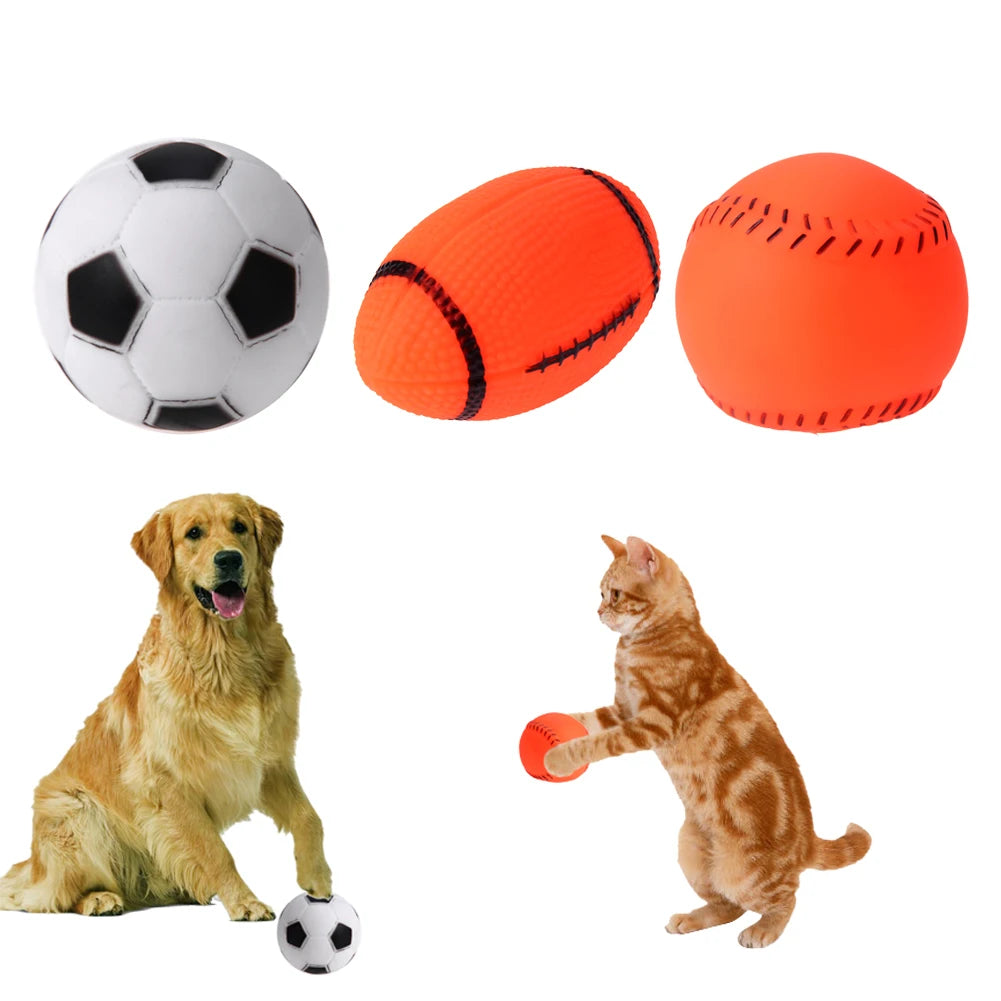 Latex Animal Sound Squeaky Toys for Dog