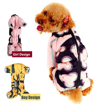 New Puppy Dog Winter Warm Clothing