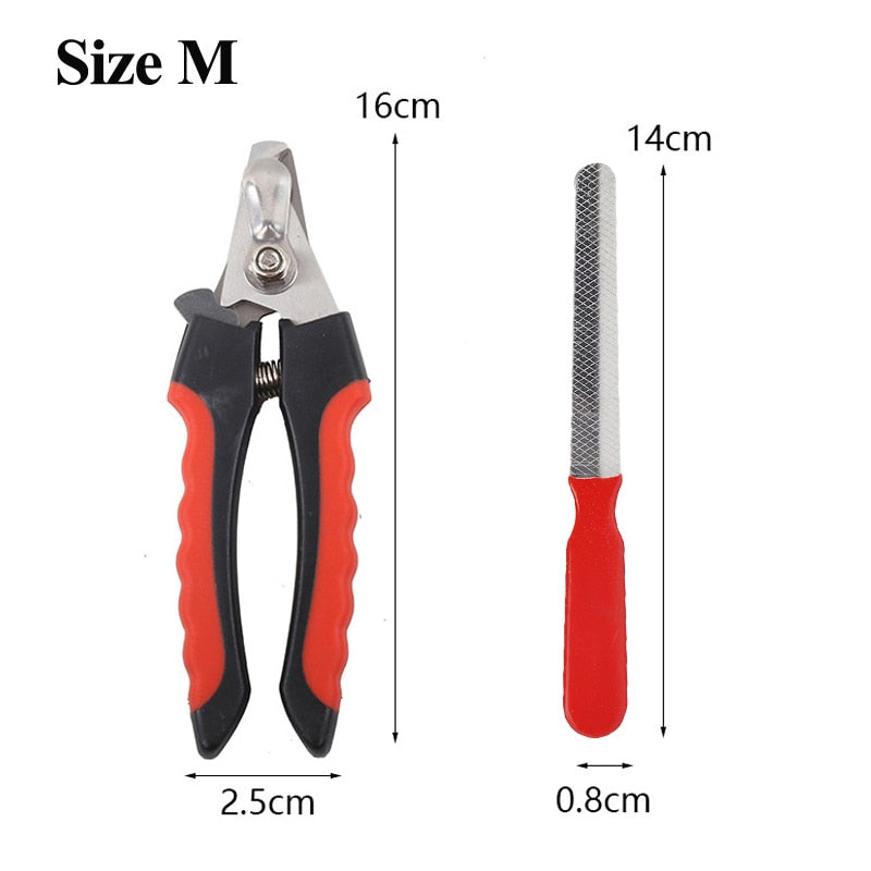 Professional Dog Nail Clipper Cutter Stainless Steel