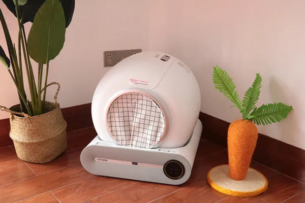 Cat basin odor-proof door curtain matching self-automatic litter box
