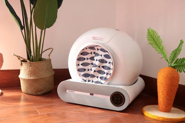 Cat basin odor-proof door curtain matching self-automatic litter box