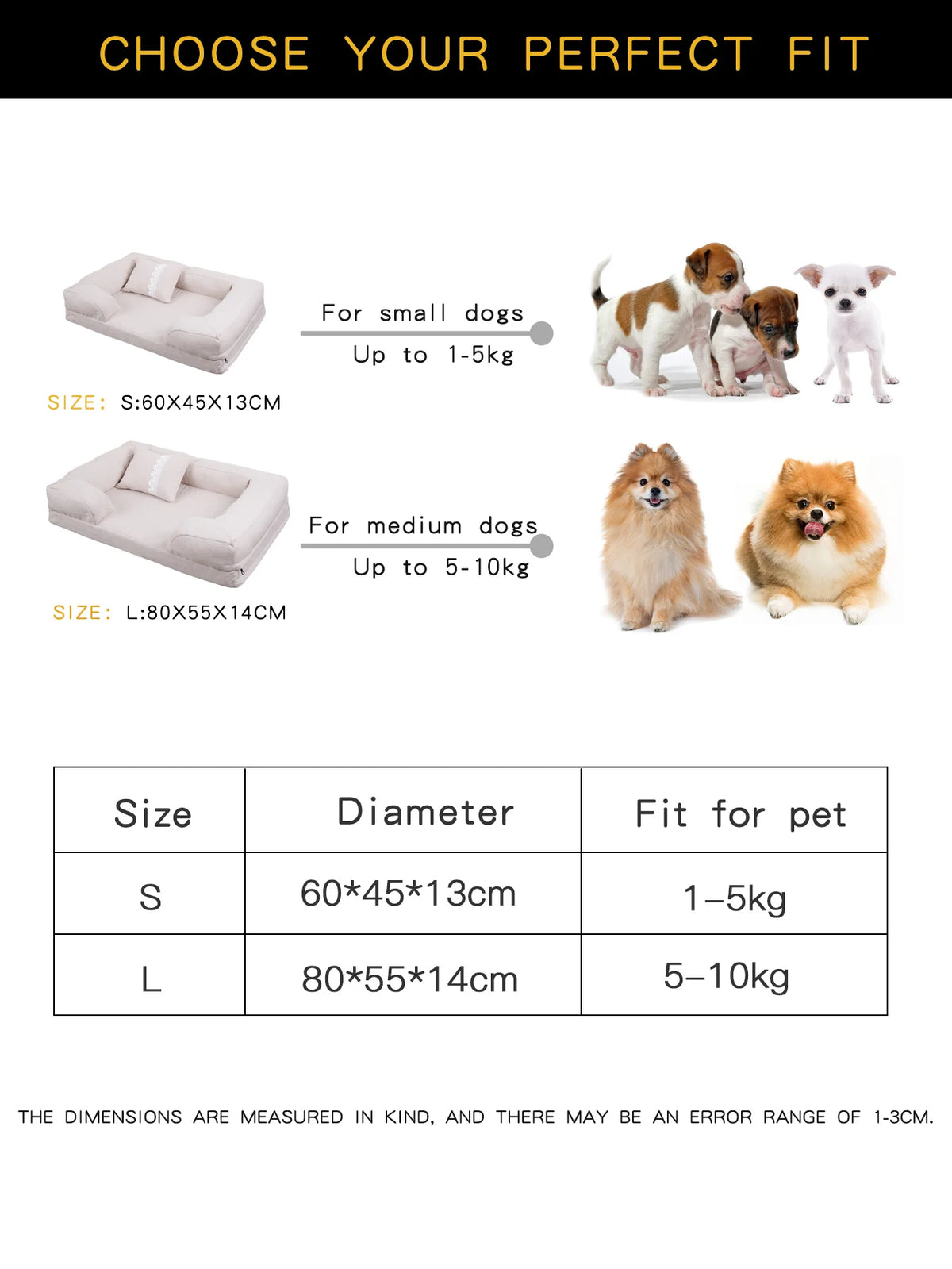 Bed Sofa Shape Baskets Bedding for Dogs