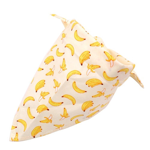 Dog Bandana Summer Fruit Printting Scarf