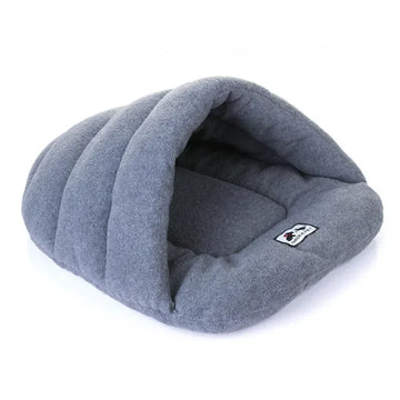 Winter warm slipper shape pet cushion house