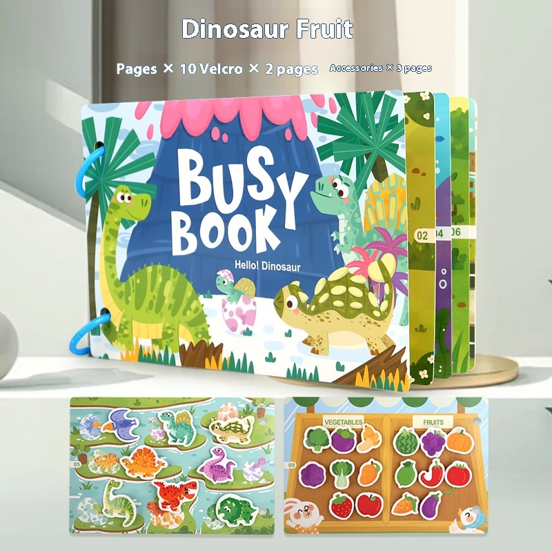 Children's Activity Busy Book