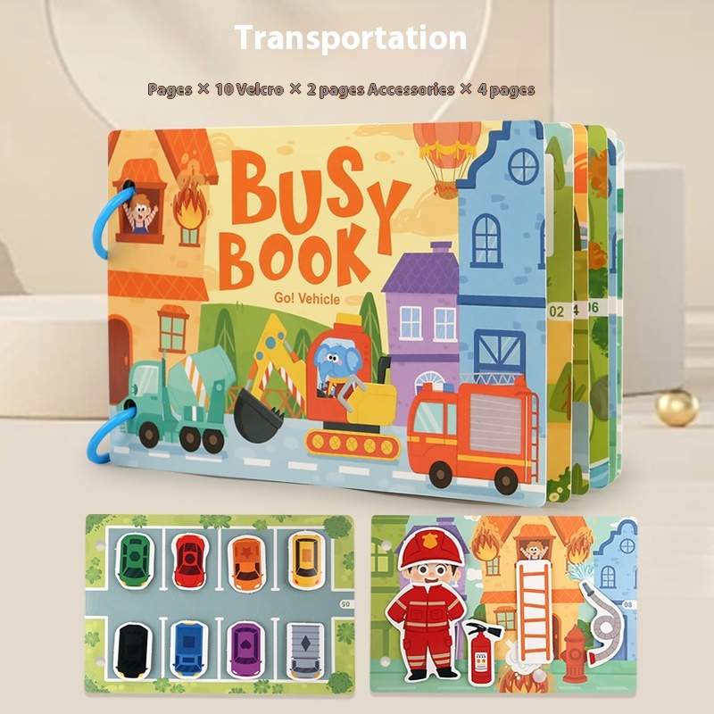 Children's Activity Busy Book