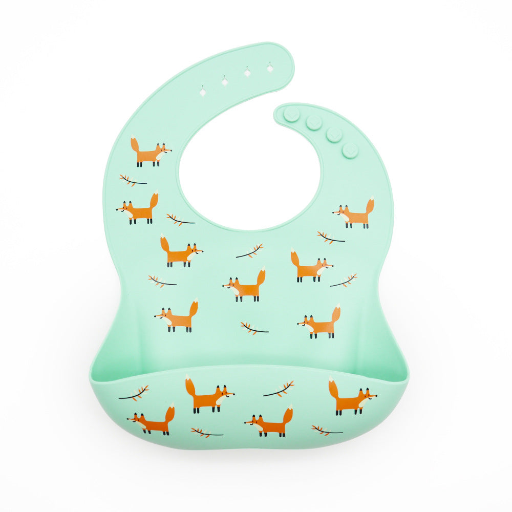 Waterproof Baby Silicone Bib