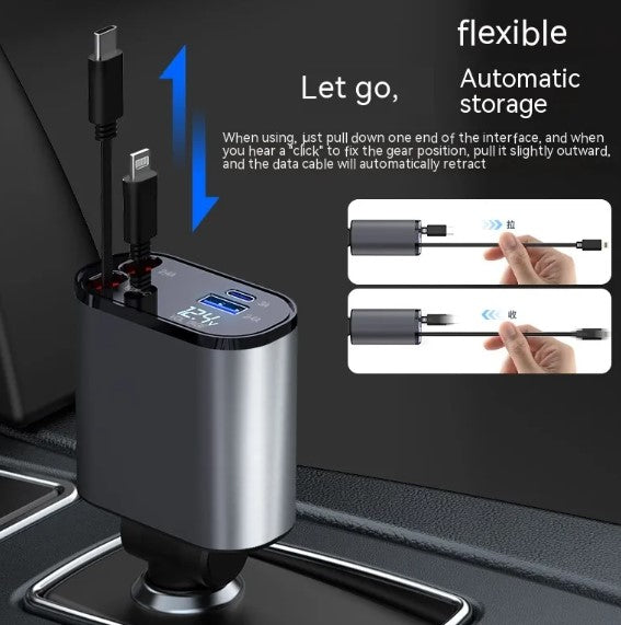 Digital Car Phone Charger