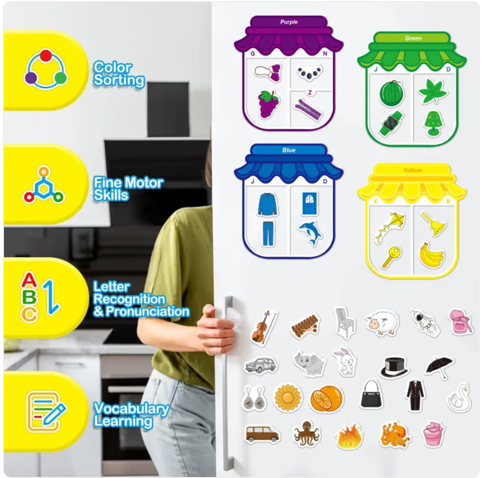 Magnetic Alphabet Learning Toy