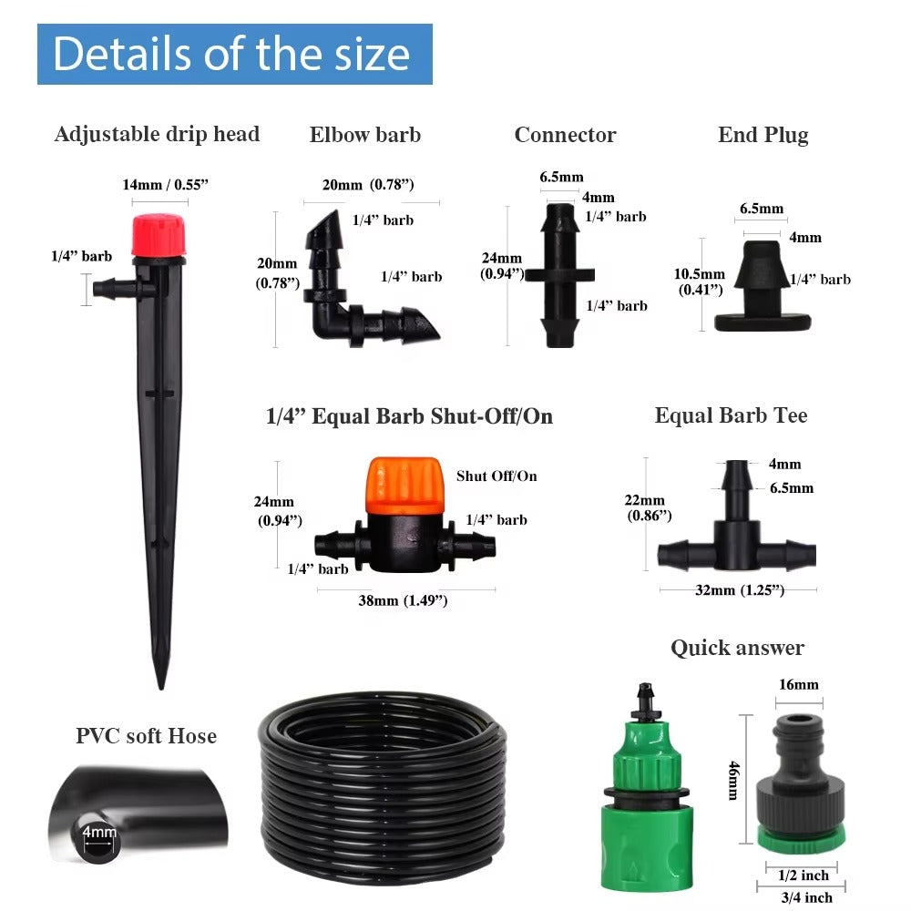 Automatic Garden Irrigation Kit