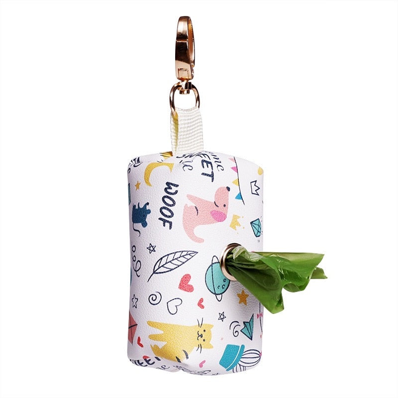 Portable Dog Poop Waste Bag Dispenser And holder