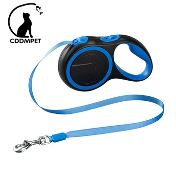 Pet Dogs Leash Nylon Retractable Automatic Extending Rope